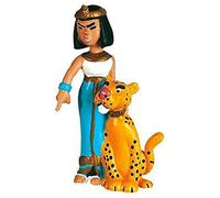 Plastoy Astérix Figurita Cleopatra y su pantera - Resina - 7 cm