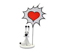 Plastoy Figurita Idéfix Astérix colección Bulles «Corazón» nueva edición Resina 15 cm
