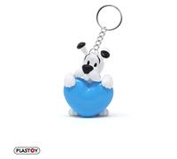 Plastoy Astérix Llavero Idéfix corazón azul - PVC - 10 cm
