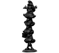 Plastoy Collectoys - Columna de Pitufos Negro Mate