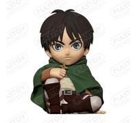 Plastoy El ataque de los titanes Hucha Eren Jäger - Plástico - 16 cm