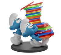 Plastoy - Figura de colección de Pitufos con Pilas de álbum, Color Azul