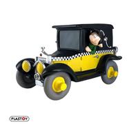 Plastoy Hucha Gaston y su taxi Fiat 509 – Plástico – 15 cm
