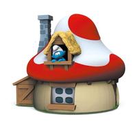 Hucha Casa Seta Los Pitufos 15 cms