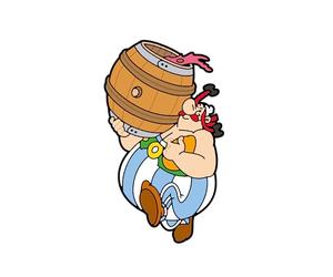Plastoy Imán Decorativo de Goma Astérix en Gran Bretaña, Obelix (2023)