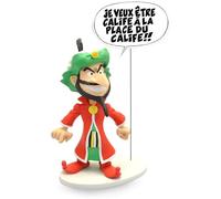 Plastoy Iznogoud Figurita Iznogoud colección Bulles «¡Quiero ser califa en lugar del califa!» - Resina - 18 cm