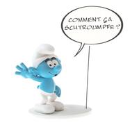 Plastoy Figura de colección Pitufo Comment ça Schtroumpf! 00146 (2018)