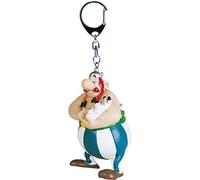 Plastoy-Llavero Obelix E IDEFIX 4 CM Astérix, Multicolor, No Aplica (10728060402