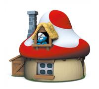 Plastoy los pitufos hucha casa seta - pvc - 15 cm