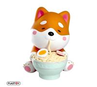 Plastoy Mogu Pets Hucha Shiba Ramen - Plástico - 15 cm
