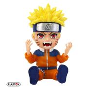 Plastoy Naruto: Money Box Naruto Kyubi Mode 15 Cm NUEVO
