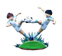 Plastoy Estatuilla Olivier Atton y Ben Becker Golden Twin Shoot – Resina – 32 cm