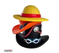 Plastoy Hucha One Piece – Pila de Sombreros (Luffy, Ace, Sabo)