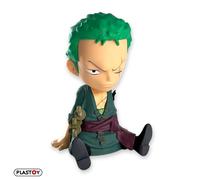 Plastoy Figura hucha One Piece Zoro – Nueva edición 18 cm