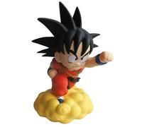 Plastoy SAS- SD Toys - Hucha 3D Dragon Ball (Goku en Nube) Fabricado en PVC Tamaño: 22 x 22 x 18 cm, Multicolor (PLA80108)