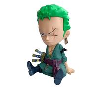 PLASTOY UNA Pieza - Tirelire - Zoro - 16cm Negro