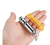 Plata 3,11 X 0,79 Pulgadas para Entrenadores de Palomas Mini Herramienta de Entrenamiento de Silbato de Paloma de Acero Inoxidable para Propietarios de Palomas