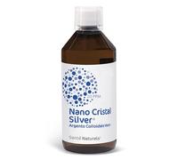 Plata Coloidal Pura ● 20 ppm 500 ml ● Nano Partículas No Iónicas con Fuerte Acción Antibacteriana y Cicatrizante ● Made in Italy