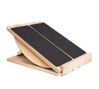 PLATA DE EJERCICIO INCLINE - Plataforma de inclinación de terneros, herramienta de estiramiento del tobillo | Equipo de fortalecimiento de ña de madera de múltiples ángulos para el equilibrio de fle