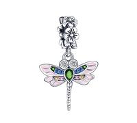 Plata de ley 925 Charm Bead colgante con pulsera y collares para las mujeres europeas, Boy signo mágico con para mujeres cuentas