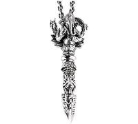Plata de ley budista dorada seis sílabas mantra vajra Vajra Maja Vajra, hecho a mano tibetano vintage S925 colgante dorje de plata esterlina, ganesha, collar de elefante Dios, joyería budista tibetana