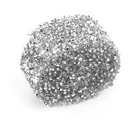 Plata Decoración Cristal Cinta Scintillante Cinta Pedrería Satisfaga Todas Sus Necesidades De Bricolaje Adecuado Para Hacer Exquisitas Decoraciones De Boda