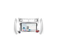 ,Plata,M300S,Android 15 Radio 2 DIN Estéreo con 4G WiFi Carplay Android Auto para Yaris Vitz 2005-2012 Upgrade Touchscreen GPS Sat Navi 9'' MP5 Multimedia Vídeo Reproductor BT FM Receptor