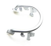 Plata Motocicleta Faro delantero Carenado superior Soporte de estancia Protector de faro Protector de choque para Yamaha TTR250 TTR 250 Dirt Bike Off-Road Custom