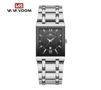 (Plata, Negro) Va Va Voom Relogio Masculino Sport Gold Watch Hombres Super Mens Watches Top Brand Luxury