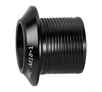 Plata para sram para doble pedalier para kit de servicio Hardware | Anodizado rojo para la superficie, resistente, fácil instalación, removedor de tapa de manivela, bicicletas de montaña de
