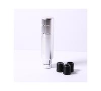 (Plata) Pomo de cambio de marchas de 13 cm Palanca de cambios manual Pomo de cambio de marchas Color Rojo Negro