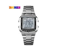 (Plata) Relojes deportivos militares SKMEI Relojes electrónicos para hombre Reloj masculino de lujo