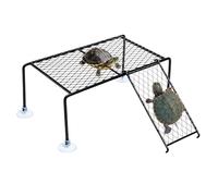 Plataforma Asoleadora para Tortugas - Rampa de Descanso terrestre Decorativa | Zona de asoleo para Tanque de Tortugas acuáticas - para Salón, Balcón, Ranas, Galápagos, Cangrejos, Tortugas Terrestres