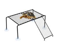 Plataforma Asoleadora para Tortugas,Zona de Descanso con Ventosas - Zona de Asoleo para Acuario de Quelonios Mascota | Balcones, Ranas, galápagos, salamandras, cangrejos, quelonios terrestres