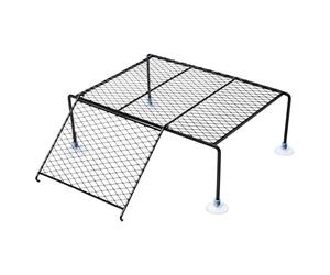 Plataforma Asoleo para Tortugas Acuáticas | Rampa De Descanso Terrestre Decorativa - Zona De Asoleo De Tortuga Acuáticas En Tanque, Salón, Balcón, Ranas, Galápagos, Cangrejos, Tortugas Terrestres