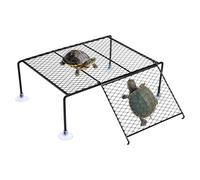 Plataforma asoleo para Tortugas acuáticas | Rampa Decorativa con - Área con Asoleo en Acuario - Rana, galápago, salamandras, cangrejos, Tortuga terrestre