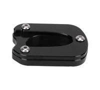Plataforma Caballete Lateral Para Enfield Meteor 350 2021-2023 Almohadilla De Soporte Reemplazo Reposapiés Lateral Aleación Aluminio Todas Las Estaciones(Black)