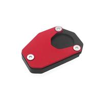 Plataforma Caballete Lateral Para Scrambler400 X Speed400 Scrambler 400X Speed 400 2024 Soporte Lateral Para Reposapiés De Motocicleta Placa Extensión Todas Las Estaciones(Red)