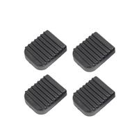 Plataforma Caballete Lateral Soporte Lateral Universal Para Motocicleta En Ángulo Alfombrilla Antideslizante Goma Negra Almohadilla Base Para Reposapiés Todas Las Estaciones(4PCS)