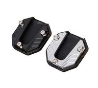 Plataforma Caballete Lateral Soporte Lateral Universal Para Motocicleta Extensión Placa Ampliadora Pie Estacionamiento Aluminio Para Moto Dirt Bike Todas Las Estaciones(2pcs Mixed)