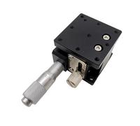 Plataforma de ajuste fino Manual LZ40 de eje Z, elevadores de desplazamiento óptico, mesa de escenario deslizante, etapa de traducción 40 * 40mm