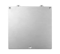 Plataforma de aluminio mejorada de 4.7 x 4.7 x 0.2 pulgadas para placas de cama caliente de impresora V0 V0.1 de eje Z