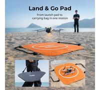 Plataforma de Aterrizaje Plegable SmallRig para Drones, Diseño 2 en 1, Bolsa de Transporte de Plegado Rápido para DJI Mini 4K / Mini 4 Pro/Mavic 4 Pro/Neo 2 Foldable Landing Pad