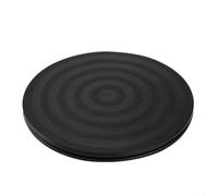 Plataforma de base giratoria con núcleo de rodamiento de bolas para montaje de monitores, bancos de computadora, estudios de arte, ruedas de cerámica e instalaciones de exhibición comercial (20 cm)