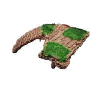 Plataforma De Descanso Turtle Dock - Terraza Para Tomar El Sol Para Reptiles | Muelle De Ocultación Ďe Terrario Đe Resina, D́e Estructura Decorativa D̄e Plataforma Dé Descanso Elevada Ďé Hábit