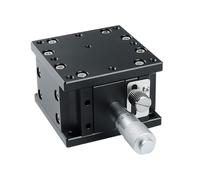 Plataforma de desplazamiento de elevación manual y ajuste fino LZ25 LZ40 LZ60 LZ60 2 Precis Herramienta de ingeniería para mejorar Stabili y Versatili