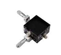 Plataforma de desplazamiento manual con eje XY 40 * 40, micrómetro, platina deslizante, guía de bolas de acero, XY40, LGY40-R, LGY40-L, LGY40-C(LGY40-L)
