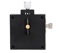 Plataforma de desplazamiento manual para ejes X de etapa lineal, mesa deslizante con alimentación por tornillo y escala, guía en forma de de paloma para instrumentos ópticos y (60X60mm)