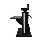 Plataforma de elevación manual, columna de tornillo ajustable con etapas deslizantes para experimentos ópticos e investigación científica