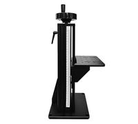 Plataforma de elevación manual de columna, aleación de aluminio, eje Z, altura ajustable, capacidad de carga 50 kg, mesa deslizante para experimentos ópticos